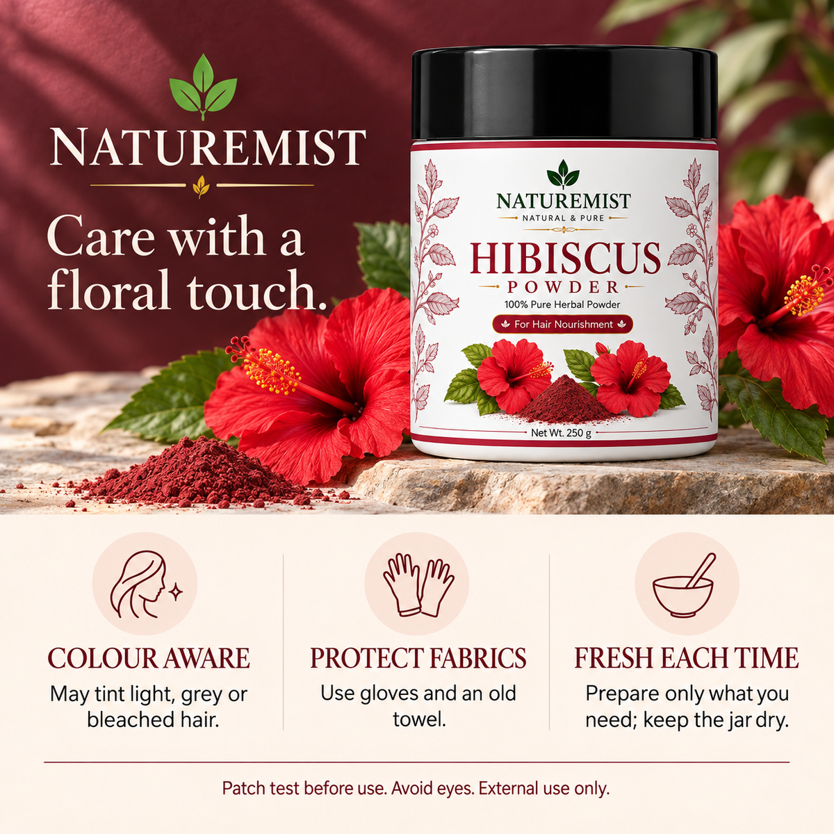 NatureMist Hibiscus Powder