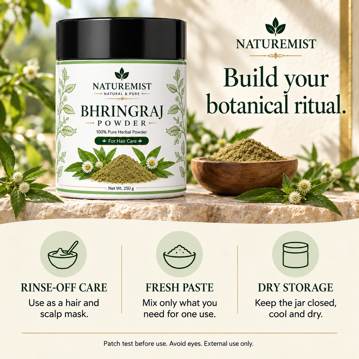 NatureMist Bhringraj Powder